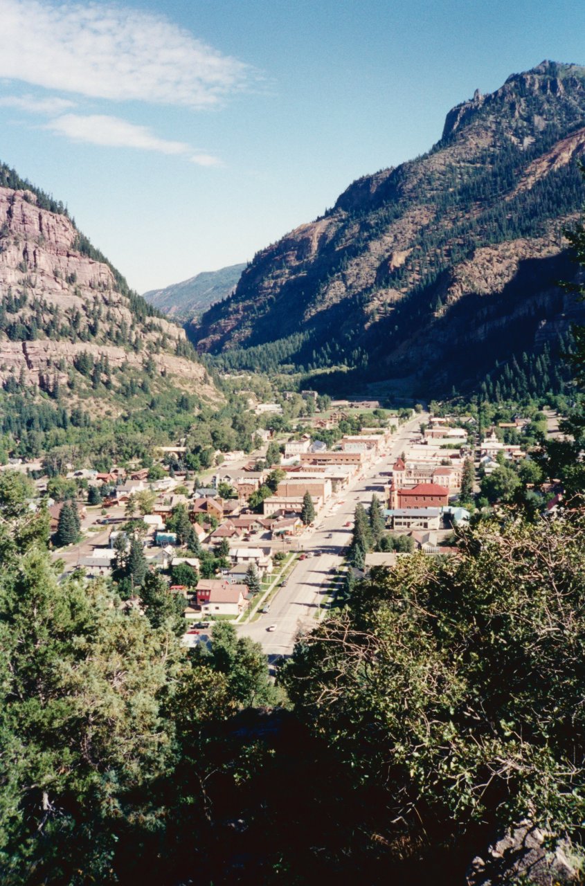 AandM 1995 trip around Colorado Ouray Creede Lake City 4